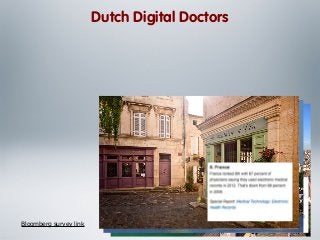 Dutch Digital Doctors

Bloomberg survey link

 