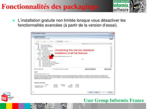 Informix User Group France - 30/11/2010 - Optim Development Studio