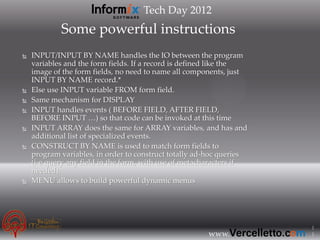 Informix4gl status | PDF