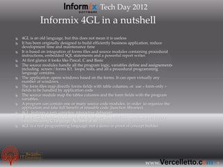 Informix4gl status | PDF