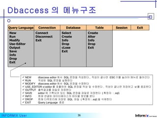 Informix user guide | PPT