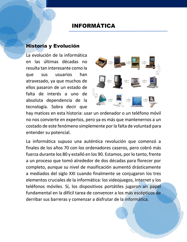 TODO SOBRE LA INFORMÁTICA, HISTORIA, ¿QUE ES?, IMPORTANCIA Y ...