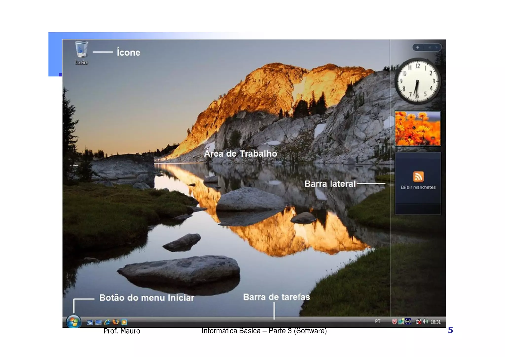 Prof. Mauro Informática Básica – Parte 3 (Software) 5
 