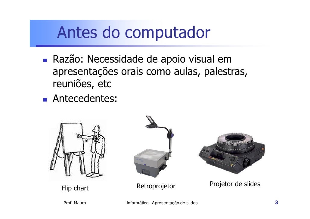 Apresentacao de slides