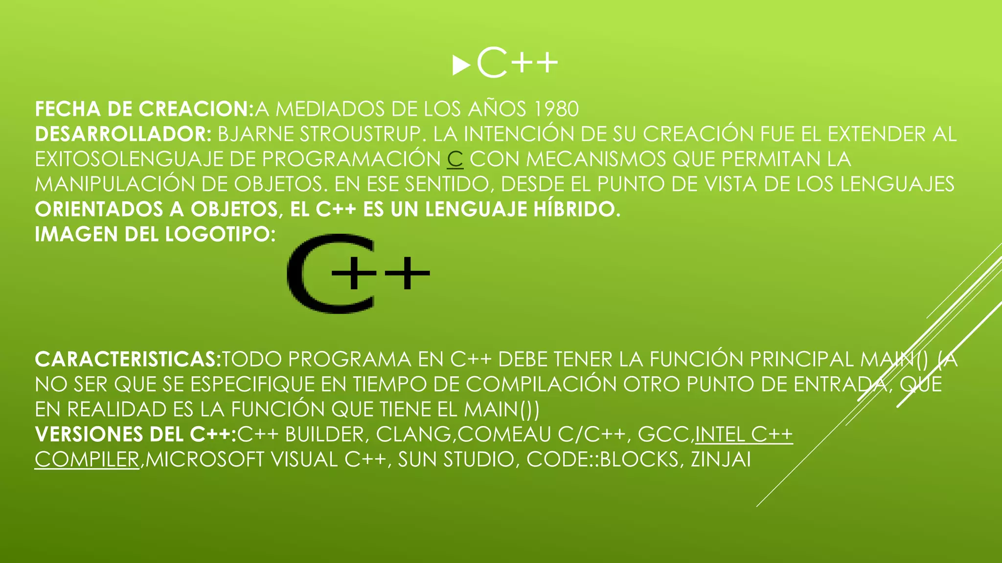 Linea del Tiempo | PPTX