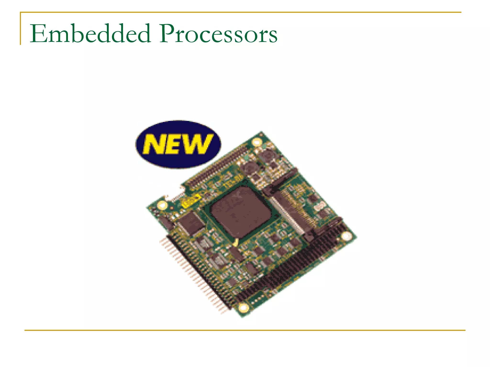 Embedded Processors
