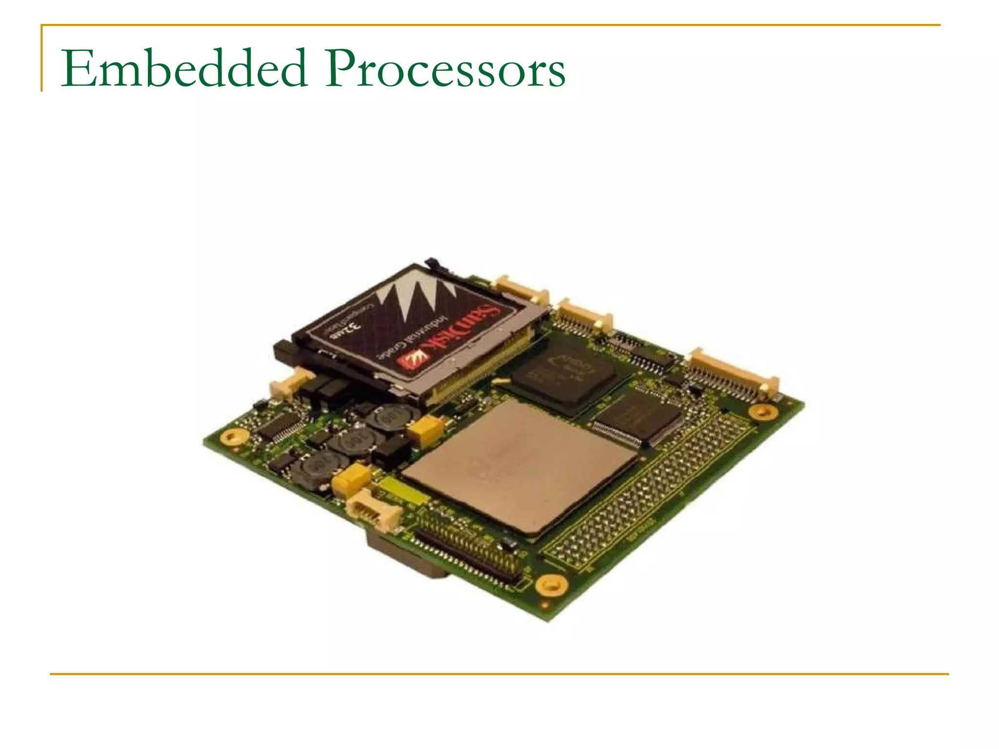 Embedded Processors