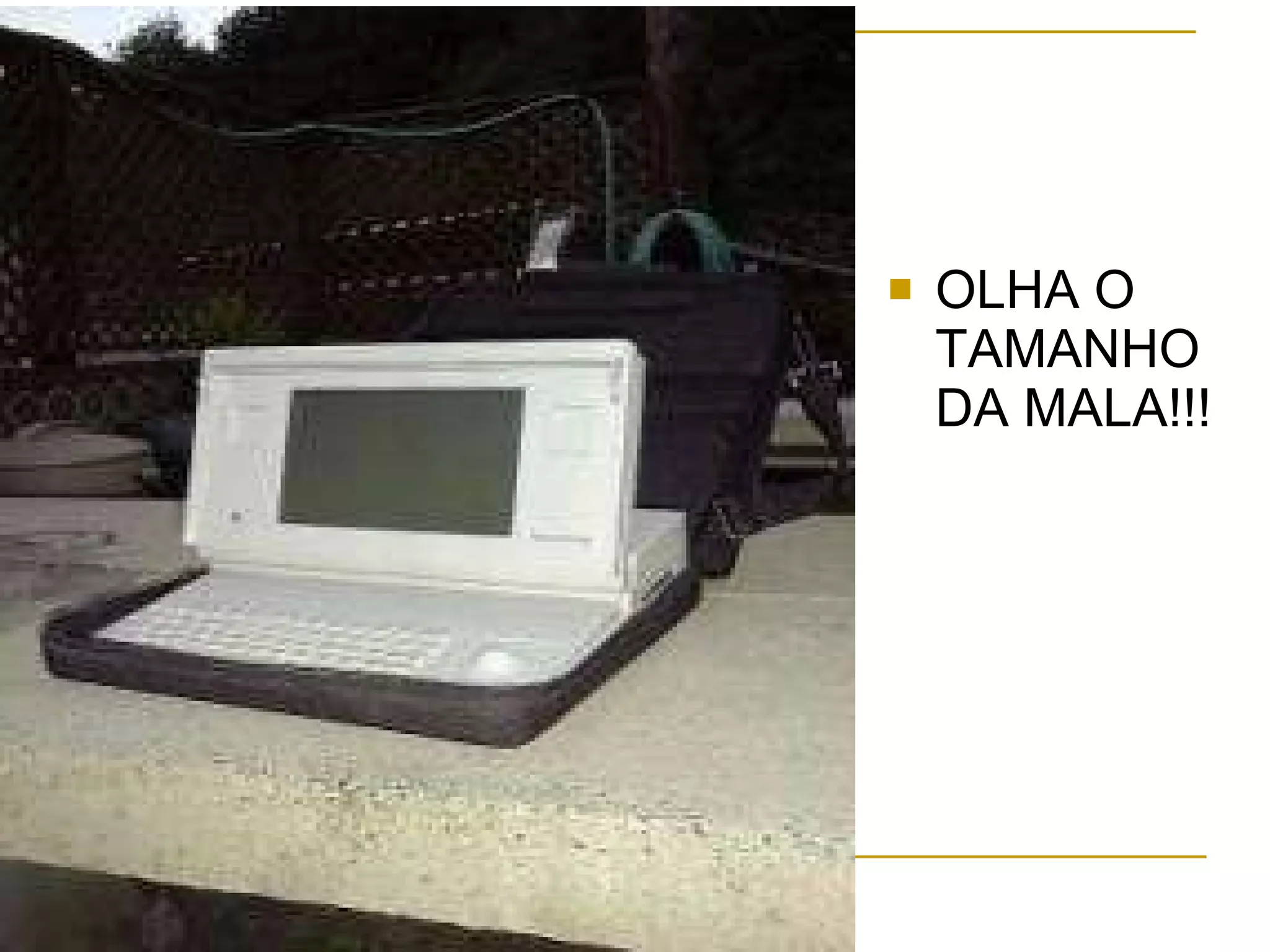 OLHA O TAMANHO DA MALA!!!