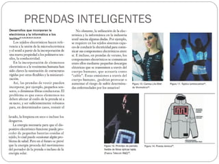 PRENDAS INTELIGENTES
 