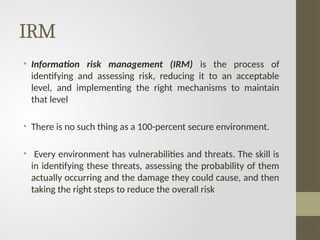 Informtion Risk Management in Information Security.pptx