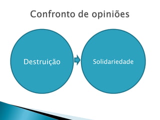 Destruição Solidariedade 