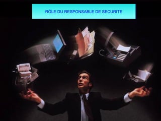 RÖLE DU RESPONSABLE DE SECURITE
 