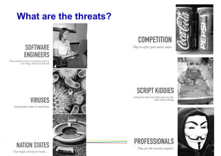 What are the threats?
 