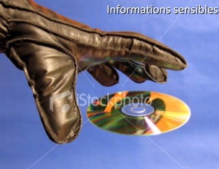 Informations sensibles
 