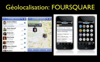 Géolocalisation: FOURSQUARE
 