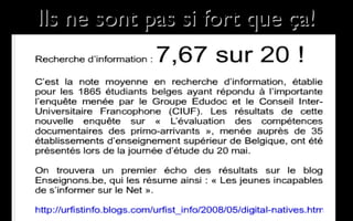 Ils ne sont pas si fort que ça!
 