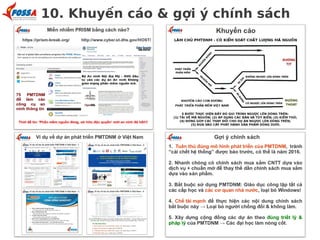 10. Khuyến cáo & gợi ý chính sách
 