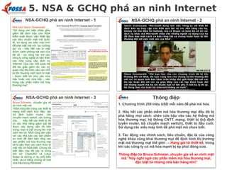 5. NSA & GCHQ phá an ninh Internet
 