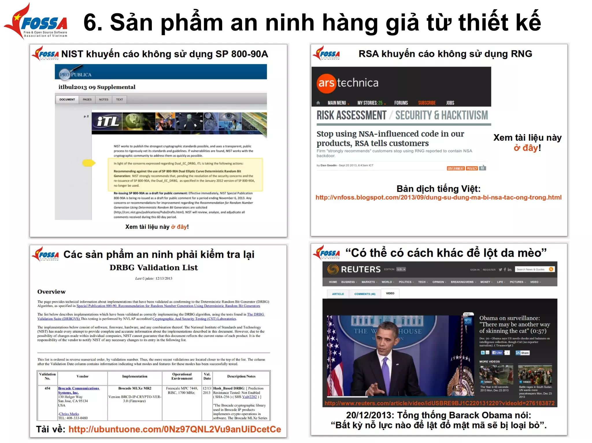 6. Sản phẩm an ninh hàng giả từ thiết kế

 