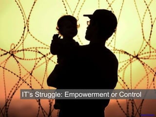 IT’s Struggle: Empowerment or Control
Rusty Stewart
 