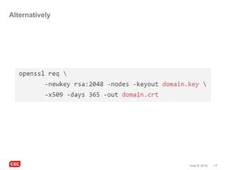 17June 9, 2016
Alternatively
 