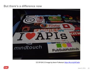 22June 9, 2016
But there’s a difference now
CC BY-SA 2.0 image by Aaron Fulkerson https://flic.kr/p/9F3a2b
 