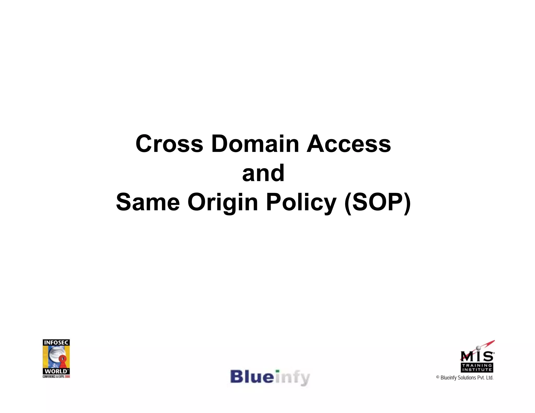 [Infosecworld 08 Orlando] CSRF: The Biggest Little Vulnerability on the Web 