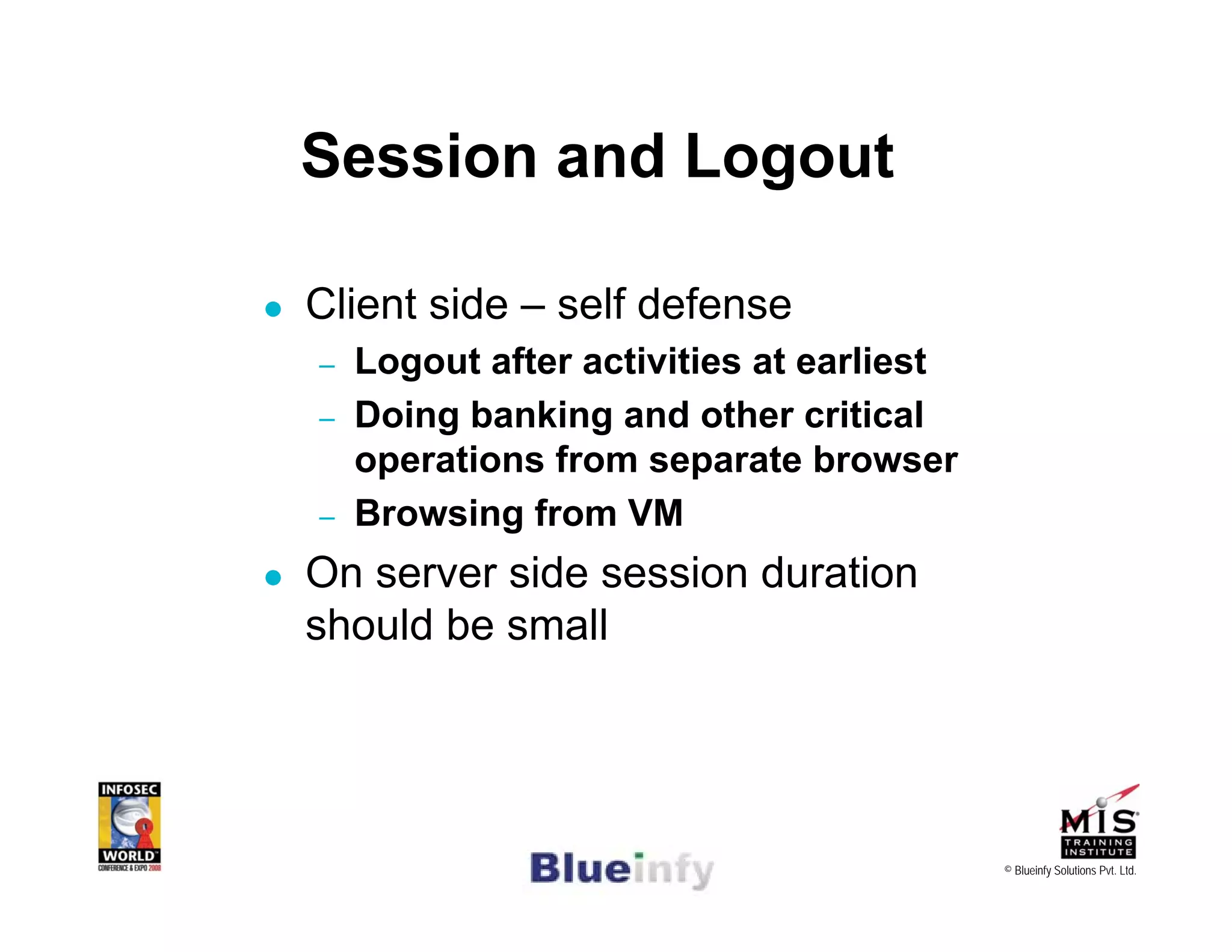 [Infosecworld 08 Orlando] CSRF: The Biggest Little Vulnerability on the Web 