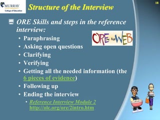 What Are Information Services? Defining Reference Service in School ...