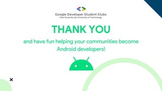 Android Study Jam - Info Session