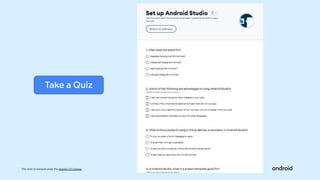 This work is licensed under the Apache 2.0 License
Take a Quiz
 