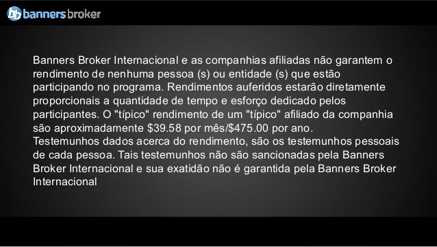 Banners Broker Apresentacao Em Portugues