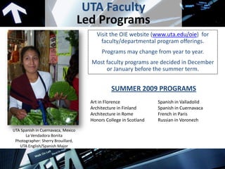 UTA Study Abroad Info Session