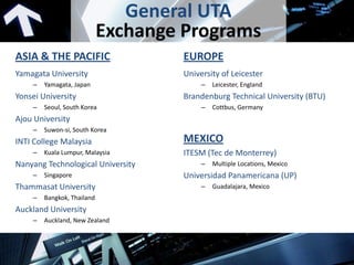 UTA Study Abroad Info Session