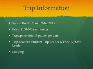 Info session powerpoint updated | PPTX