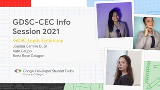 Info Session slide | PPTX
