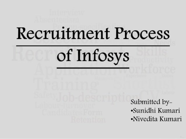 infosys recruitment and selection process