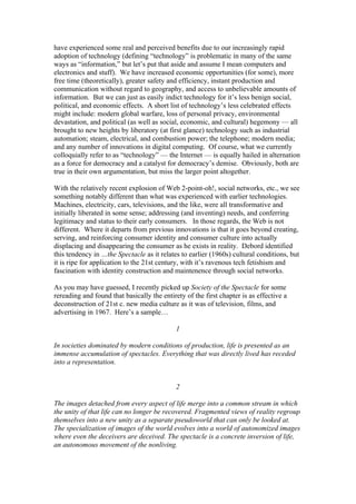 Info Society And The Spectacle Doc