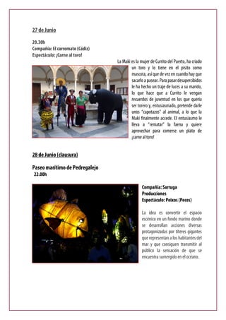 Programa SOLYCALLE 2014