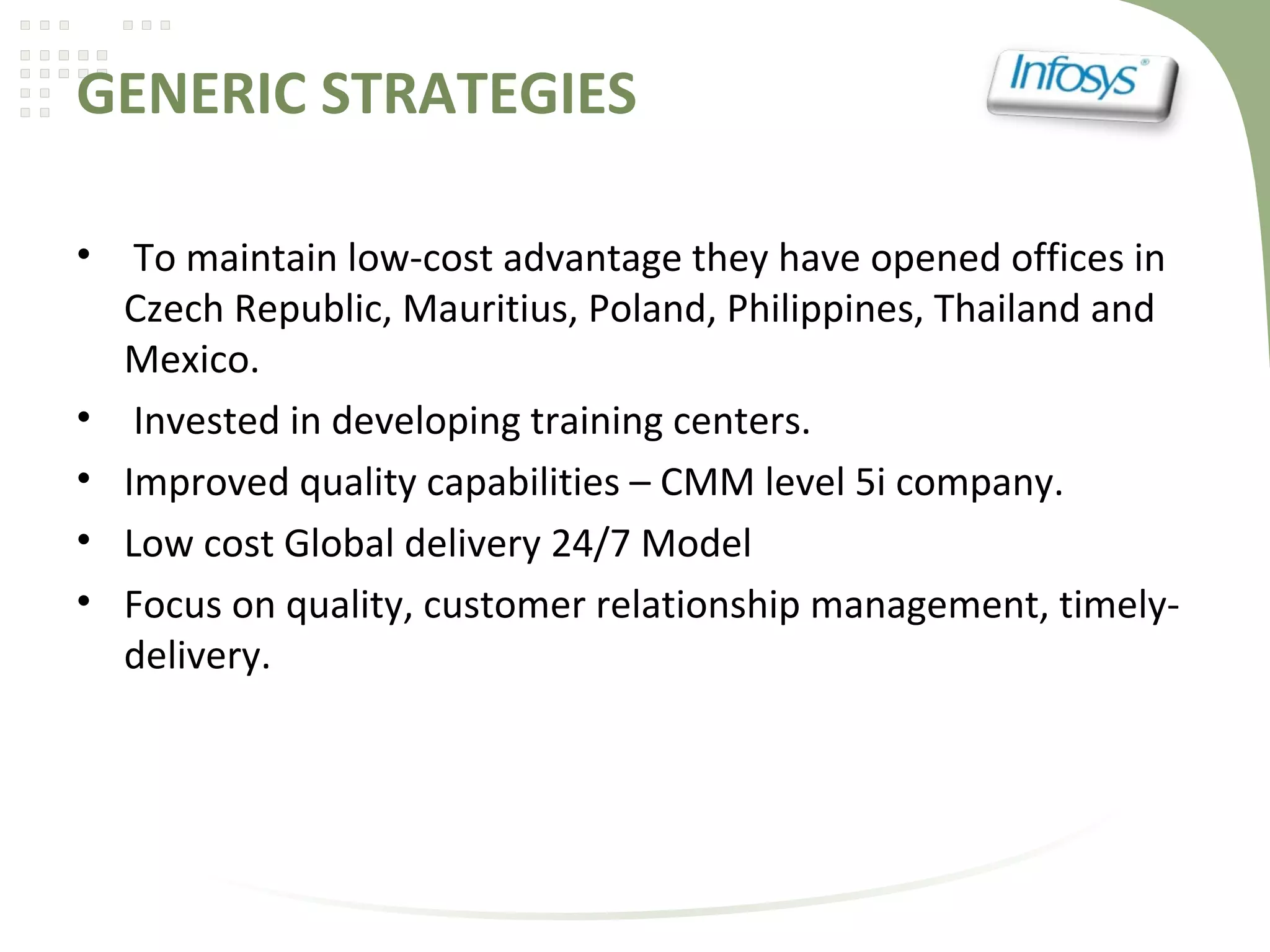 Infosys Case Study, Organizational Structure- Infosys | PPT