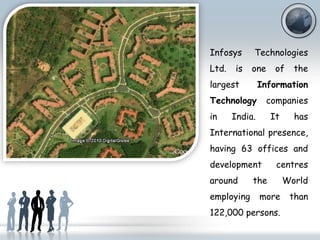 HISTORY
&
SPECTACULAR GROWTH
OF
INFOSYS

 
