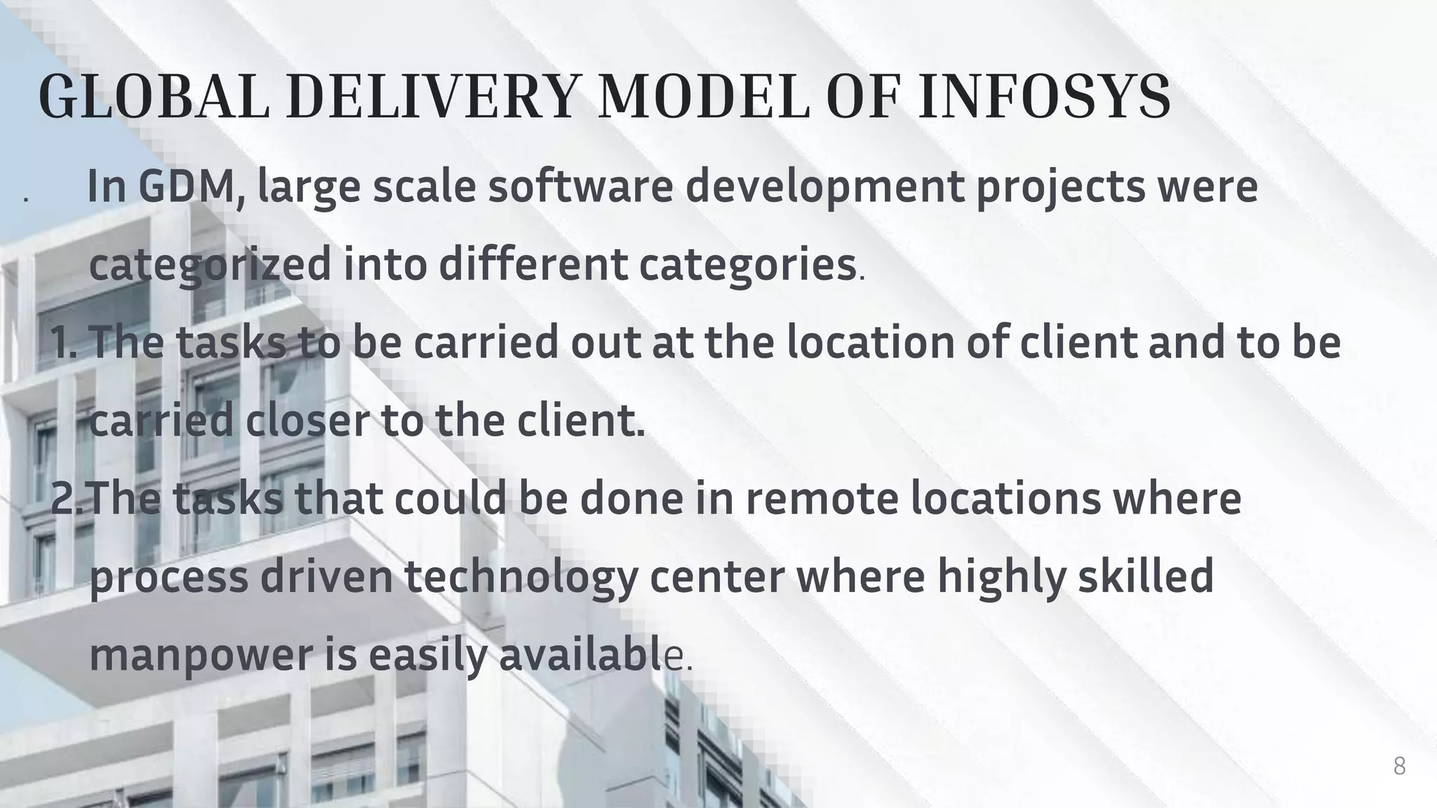 Infosys case study | PPTX | Information Services Industry | Industries