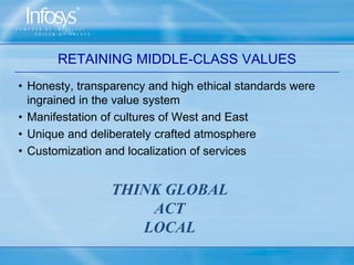 High training standards StrategyClient focused strategy (custom built soft wares)