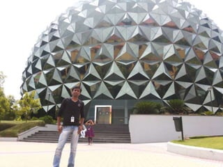 Infosys mysore campus visit with friends