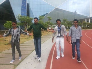 Infosys mysore campus visit with friends