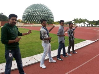 Infosys mysore campus visit with friends