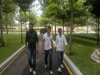 Infosys mysore campus visit with friends