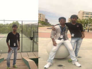 Infosys mysore campus visit with friends