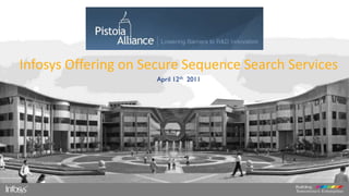 Infosys Offering on Secure Sequence Search Services
                      April 12th 2011
 