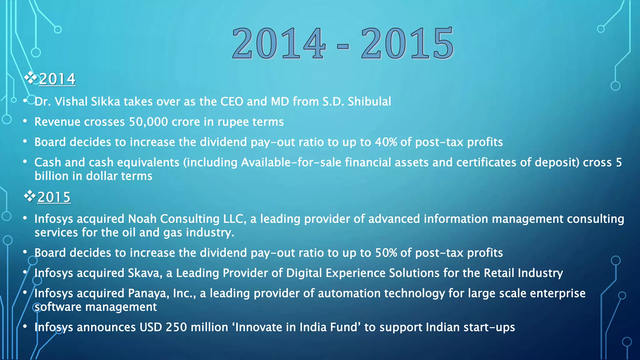 Infosys ppt | PPTX | Business Administration | Business